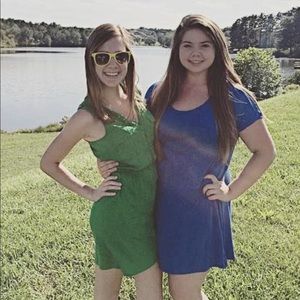 Blue American Eagle T-Shirt Dress